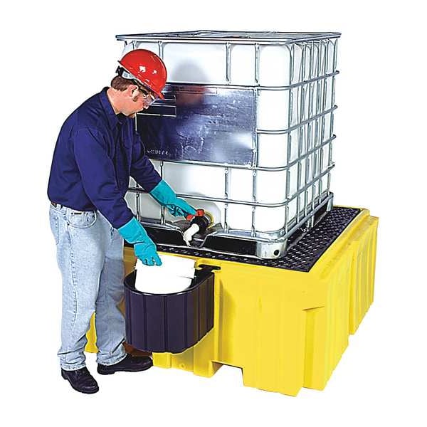 Ultratech IBC Containment Unit, 365 gal Spill Capacity, 8500 lb