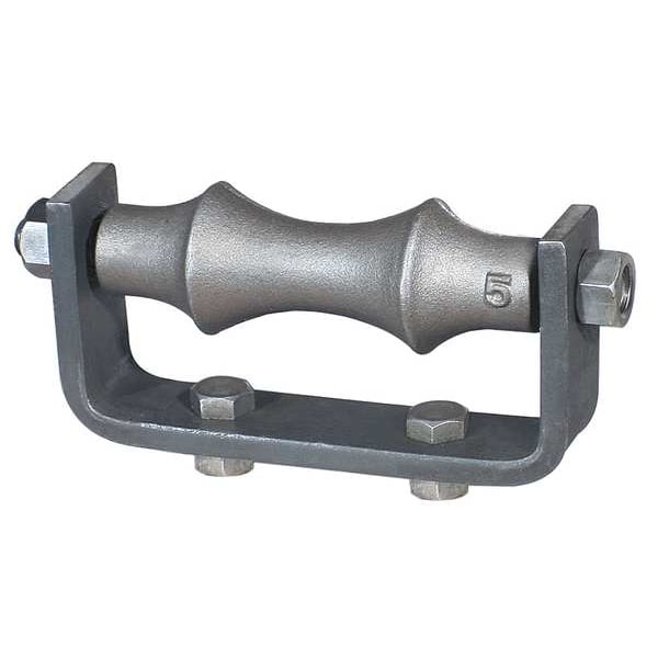 Anvil Roller Chair, Cast Iron, 6 In 0560503112