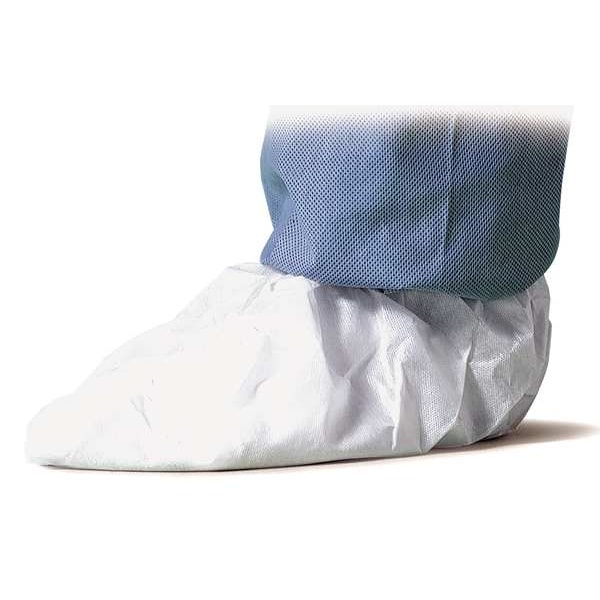 Dupont Disposable Shoe Covers, Polyethylene Coated Spunbond