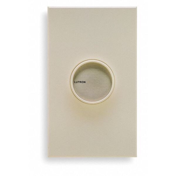 Lutron Lighting Dimmer, Rotary, 1Pole, 1000W C1000BE Zoro