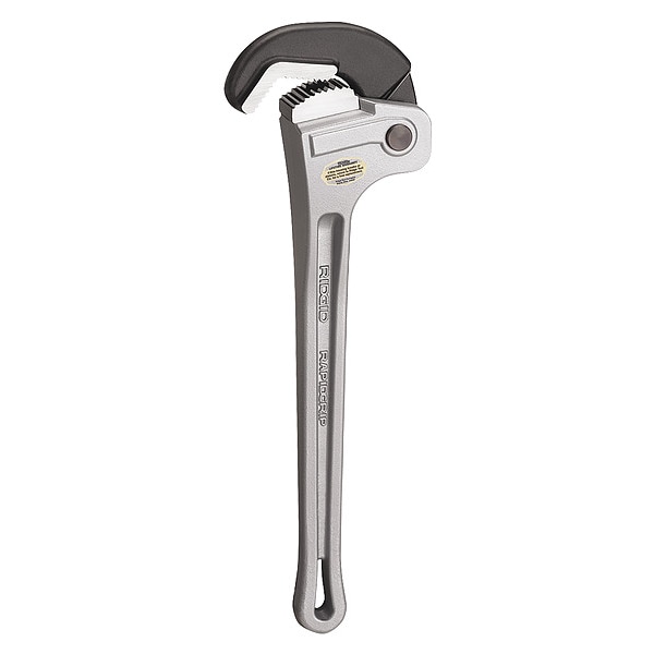 Ridgid 14 in L 2 in Cap. Aluminum Rapid Pipe Wrench 14