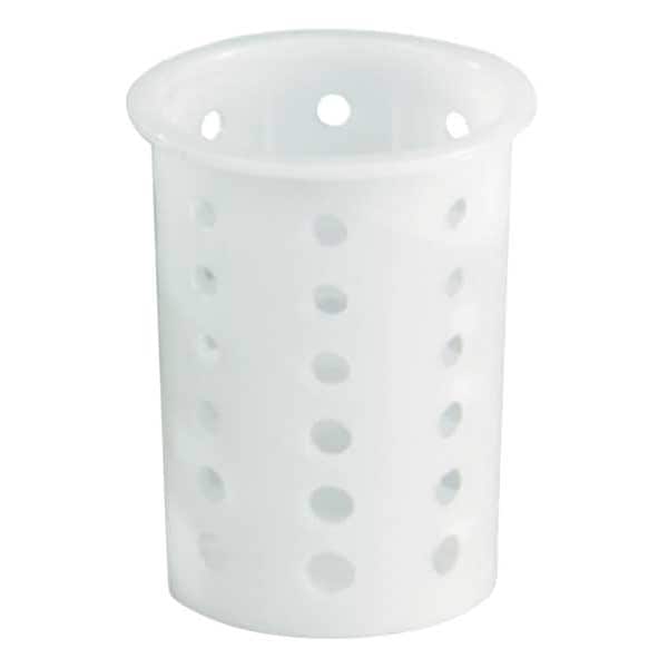 Vollrath Flatware Cyldr, Wht, Plastic 52643 | Zoro