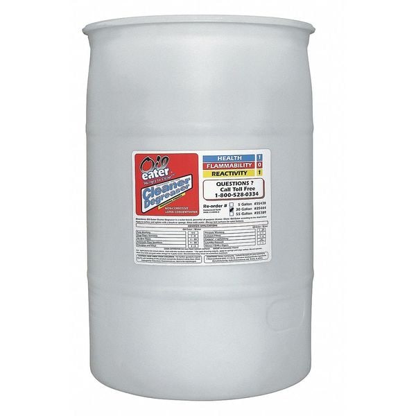 Oil Eater Oil Eater Cleaner/Degreaser, 30 gal Bottle, Concentrated