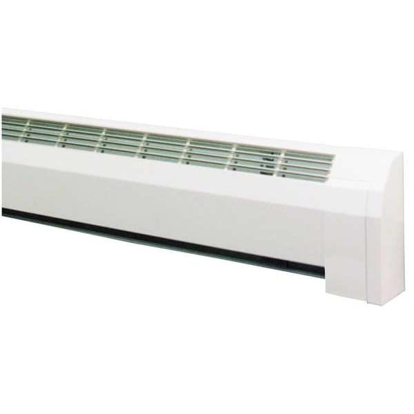 Classic Hydronic Baseboard Heater, Convection, ft L, Vertical