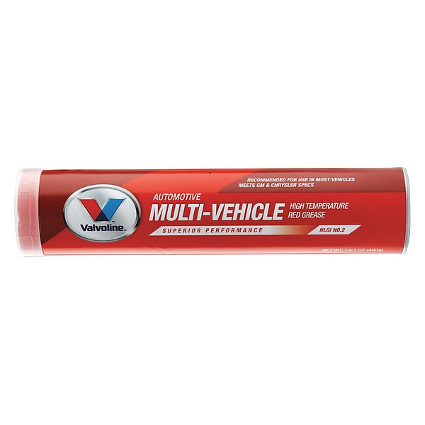 Valvoline 14.1 oz. Grease Cartridge Red VV61510 Zoro
