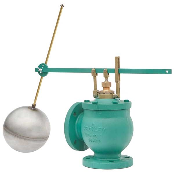 Keckley Float Valve Assembly, Single, NPT 21/277SA/IB Zoro