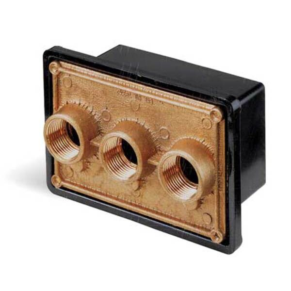 Dayton Junction Box, 3 Tapping 4RG46 | Zoro