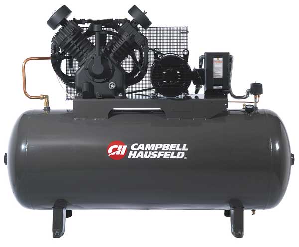 Campbell Hausfeld Electric Air Compressor, 2 Stage, 34.1 cfm CE8001