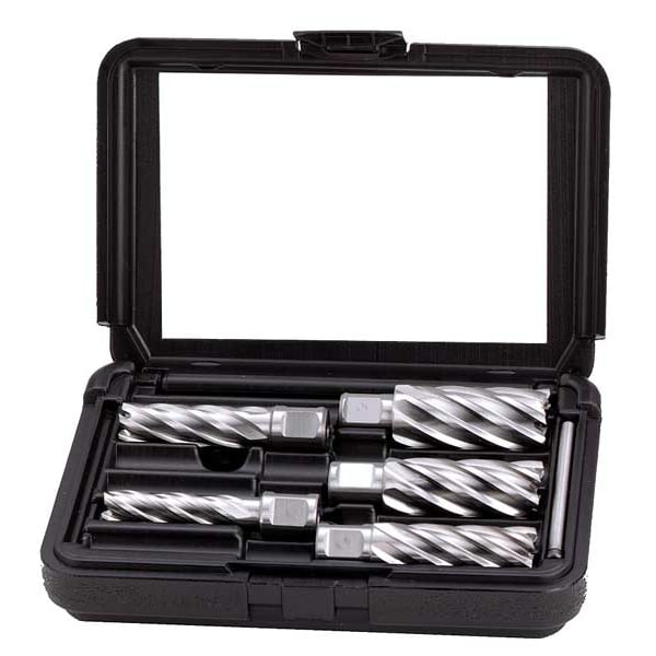 Zoro Select Annular Cutter Set, M2 HSS, 2 In D, 5 Pc 4THF5 | Zoro