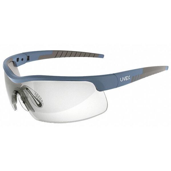 Honeywell Uvex Safety Glasses, Wraparound Clear Polycarbonate Lens, Scratch-Resistant SX0100