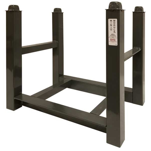 Zoro Select Modular Stacking Rack, 22x15 in., 5600 lb. SZ CX | Zoro