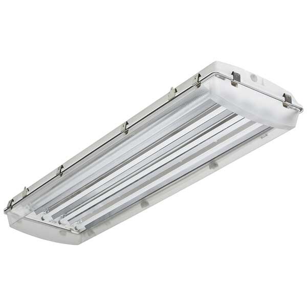 Lithonia Lighting Wet Location Fixture, T8,192W, 120277V FHE 632 ND 2/