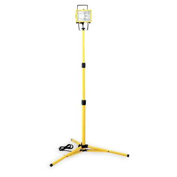 Lumapro LUMAPRO Halogen Yellow Temporary Job Site Light 4VM73 Zoro
