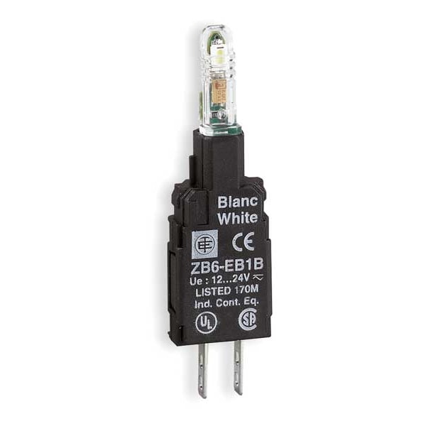 Schneider Electric Lamp Module With Bulb 16 mm, White ZB6EB1B