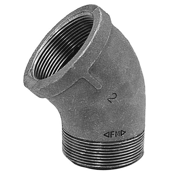 Anvil 2" Malleable Iron 45 Degree Street Elbow 0310028204