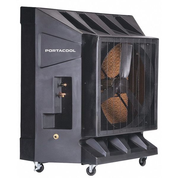 Portacool Portable Evaporative Cooler 9600 cfm, 2500 sq. ft., 32 gal, 1/2 HP PAC2K361S