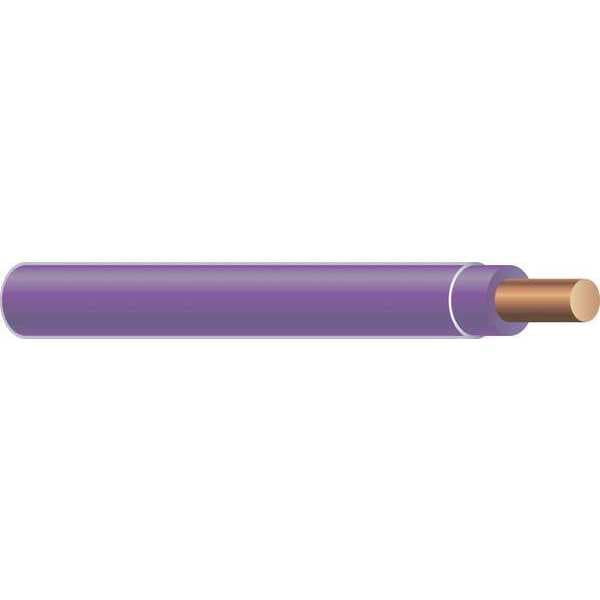 Southwire Building Wire, THHN, 14 AWG, 2,500 ft, Purple, Nylon Jacket, PVC Insulation 21124305