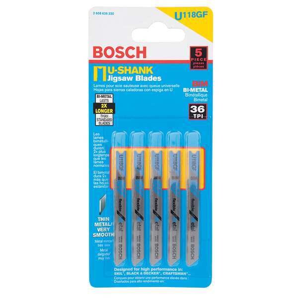 Best Buy Saw Blades On Sale: BOSCH T118AF 3 24 TPI Bi-Metal Bosch Shank Jigsaw Blade 5 Pack
