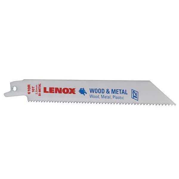 Lenox 6" L x 10 TPI General Purpose Cutting Bi-metal 20562610R