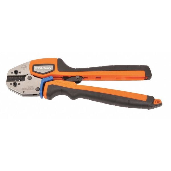 StaKon 10 1/2 in Ratchet Crimper 22 to 10 AWG ERG4002 Zoro