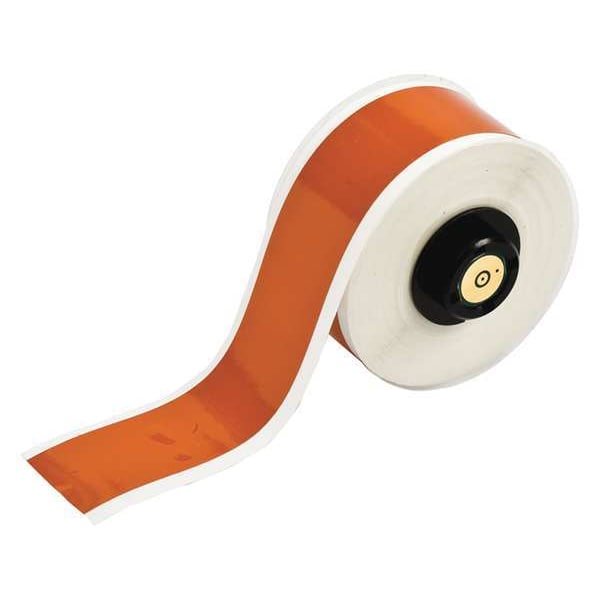 Brady Reflective Tape, Orange, 33 ft. L, 1 In. W 42066