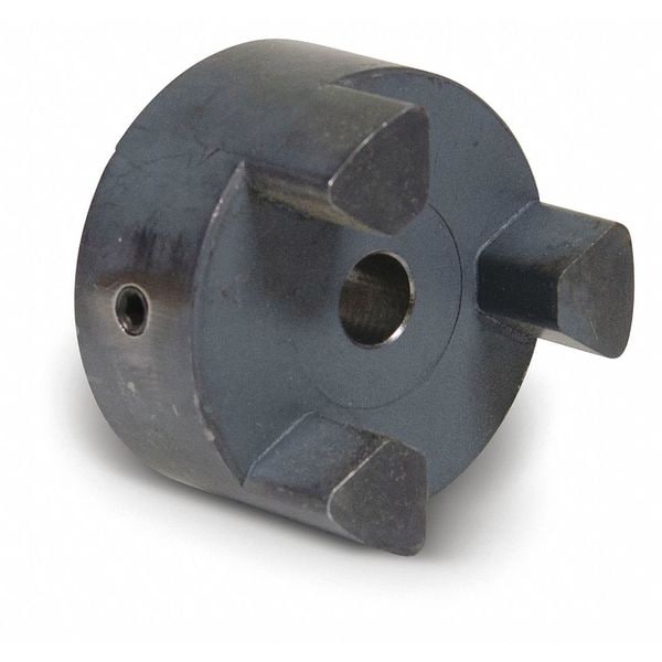Tb Woods LJaw Coupling Hub, L090, Sint Iron, 1/2", NK L09012NK Zoro