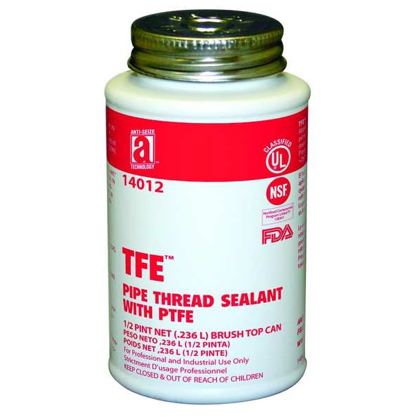 AntiSeize Technology TFE Pipe Thread Sealant with PTFE 14012 Zoro