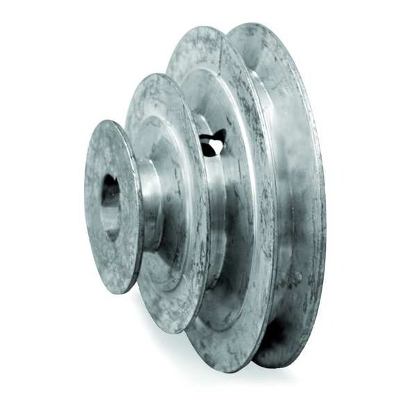 Congress 5/8" or 1/2" Bore 3 Step V-Belt Pulley 2"-4" OD SCA400-3X062KW