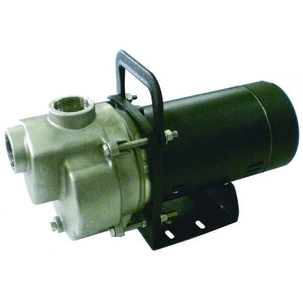 Dayton Self Priming Centrifugal Pump, 1/3 hp, 115/230V AC, 1 Phase, 32 ft Max Head 6GPG4
