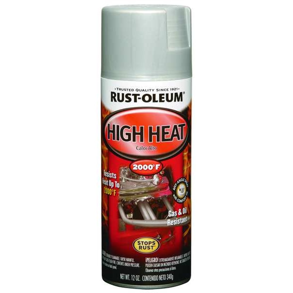 Rust-Oleum 12 oz. Flat Aluminum Engine Enamel 248904