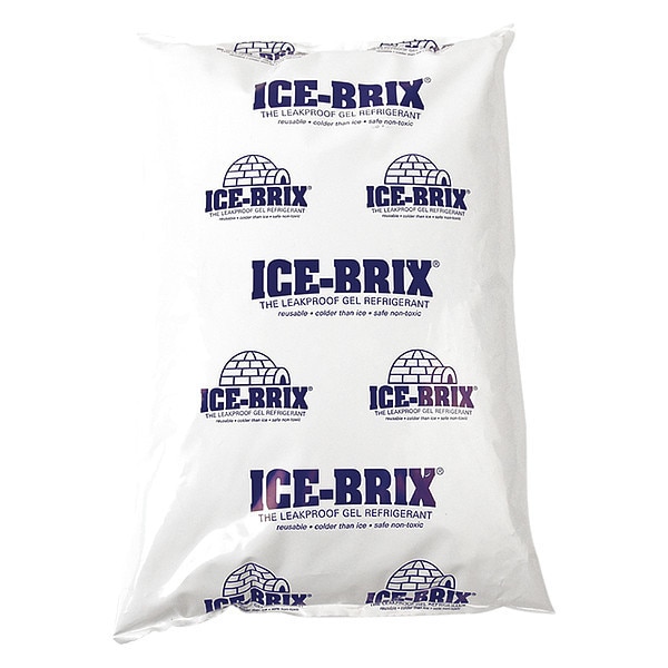 Polar-Tech Ice-Brix Poly Pouch, Reuseable, Leakproof, 31 oz., Pk4 IB 31