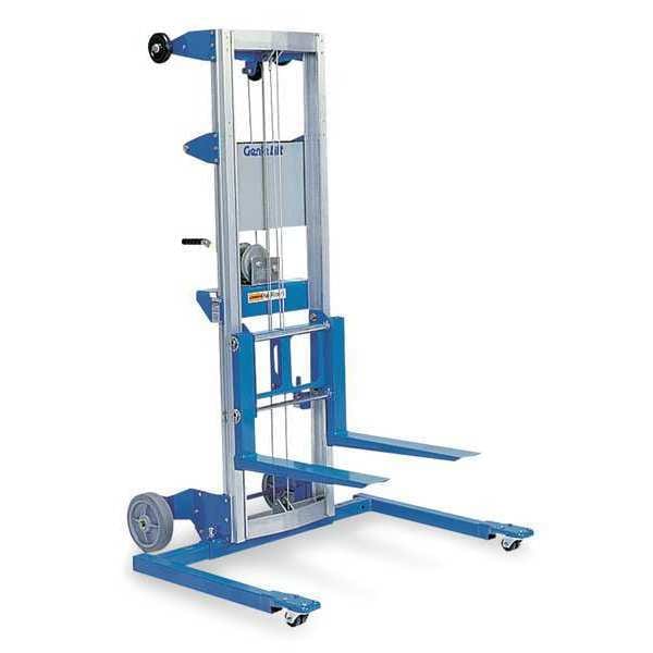 Genie Invertible Fork Straddle Lift, Load Cap. 350 lb. GL10 STR Zoro