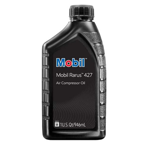 Mobil Non-Detergent Compressor Oil, Bottle, 1 qt, 30 SAE