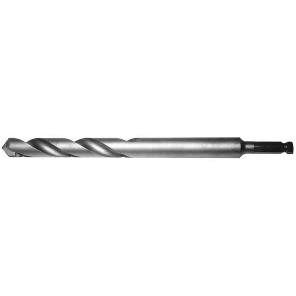 B & A Hollow Fiberglass Bit, 9/16 In, 12 In L,  FGH71209