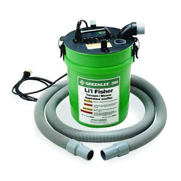 Greenlee Vacuum/Blower Power Fishing System, 5 gal 390 Zoro