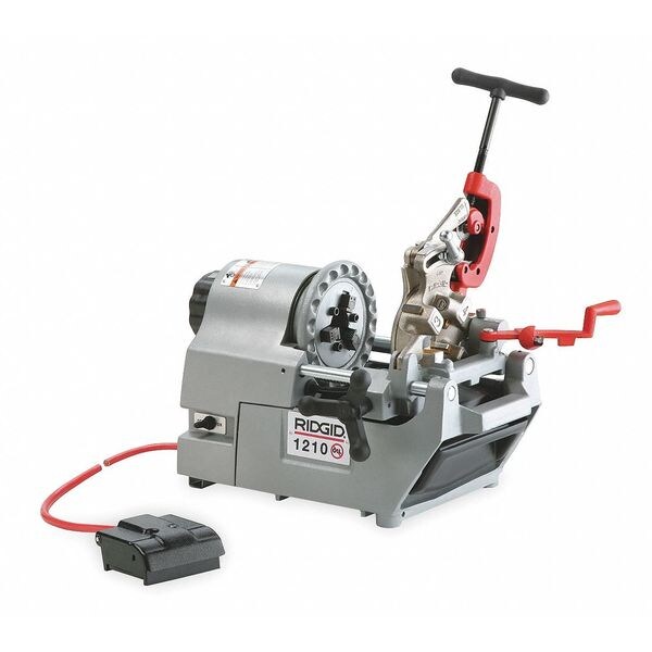 Ridgid Pipe Threading Machine, OilLess, 1 In 1210 Zoro
