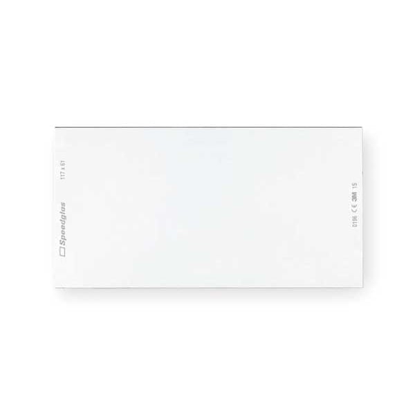 3M Speedglas Polycarbonate Plate, 4 5/8x2-1/2 In, PK5 06
