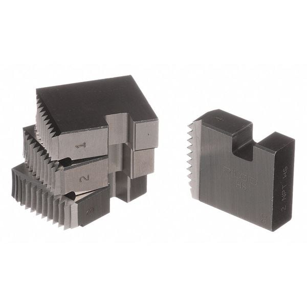 Ridgid Manual Pipe Threading Replacement Dies, 2" High Speed RightHand