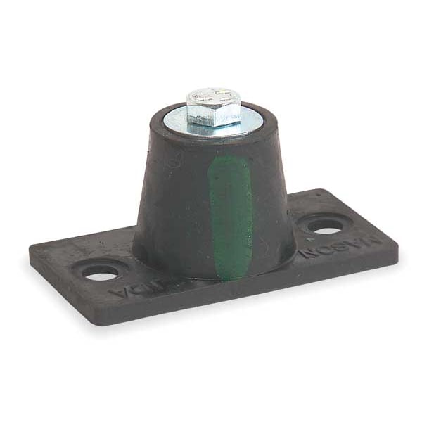 Mason Floor Mount Vibration Isolator, Neoprene 4C875 Zoro