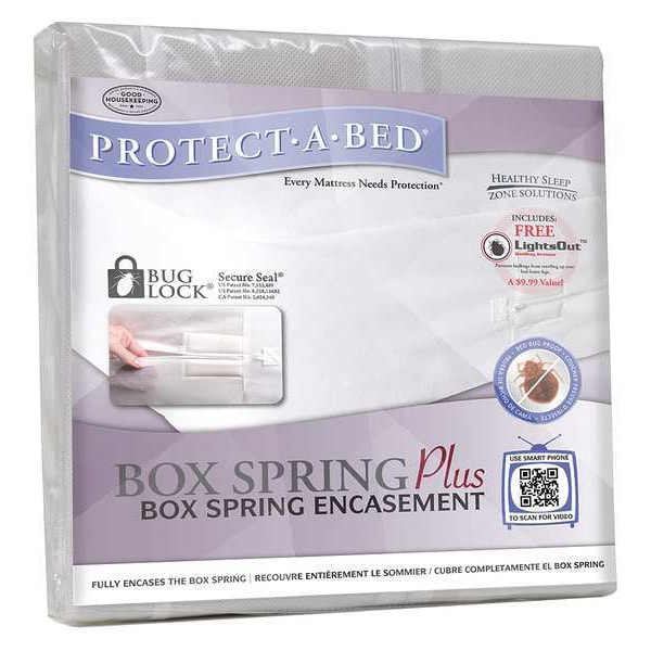 Protect-A-Bed Box Spring Encasement, Full, PK10 BOB3003