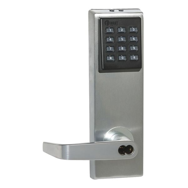 Stanley Security Lever Lockset, Mechanical, Storeroom, Grd.1 9KZ37DV15KPSTK626