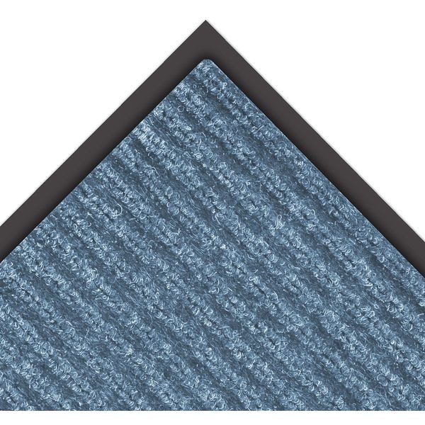 Notrax Entrance Mat, Blue, 4 ft. W x 6 ft. L 109S0046BU