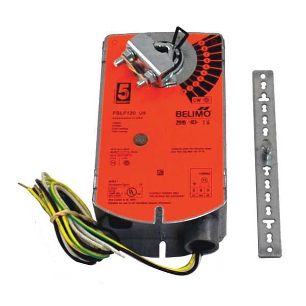 Belimo Fire and Smoke Damper Actuator, 120VAC FSLF120 Zoro