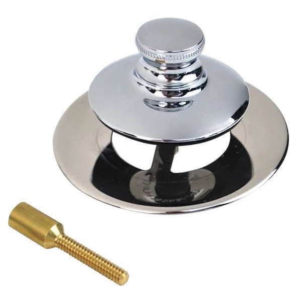 Watco Bathtub Stopper and Drain, Push Pull 4875NPPCP51 U Zoro