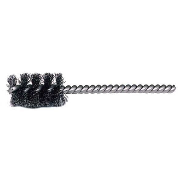 Weiler Single Spiral Tube Wire Brush, Steel, 1/4" 90864 Zoro