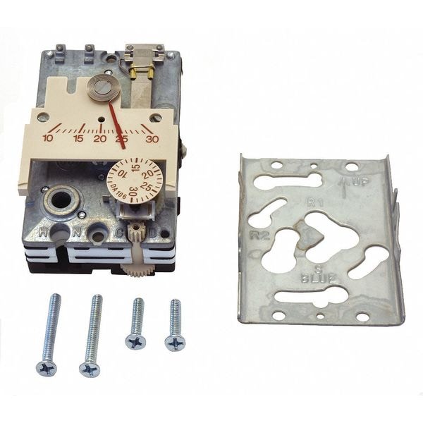 Powers Controls Pneumatic Thermostat, Single Temperature, Heating and Cooling, 2 Pipe 192222 Zoro