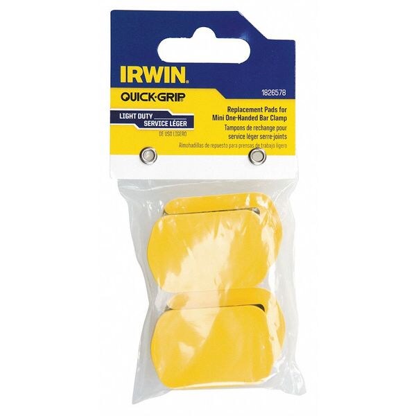 Irwin QuickGrip 1826578 3.53 Replacement Pad, Mini Bar Clamp, PK4