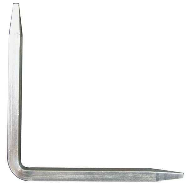 Kissler Wrench, Angle Seats, 6in. L, Black Steel 08-0401 | Zoro