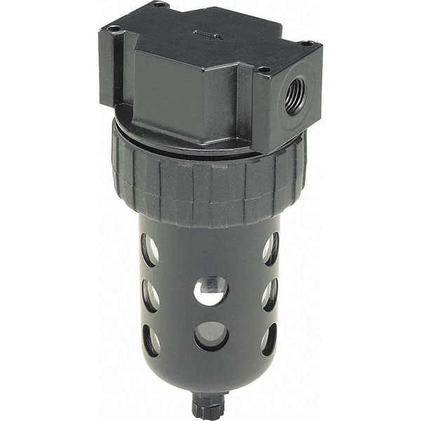 Parker Compressed Air Filter, Pipe Size 1/4" NPT 06F16AC Zoro