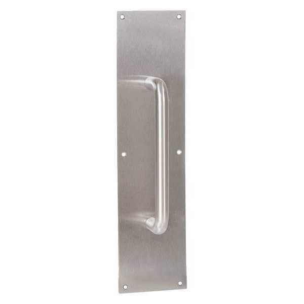 Trimco DOOR PULL PLATE 4 x 16" W/ 6"CTC 10173.710CU Zoro